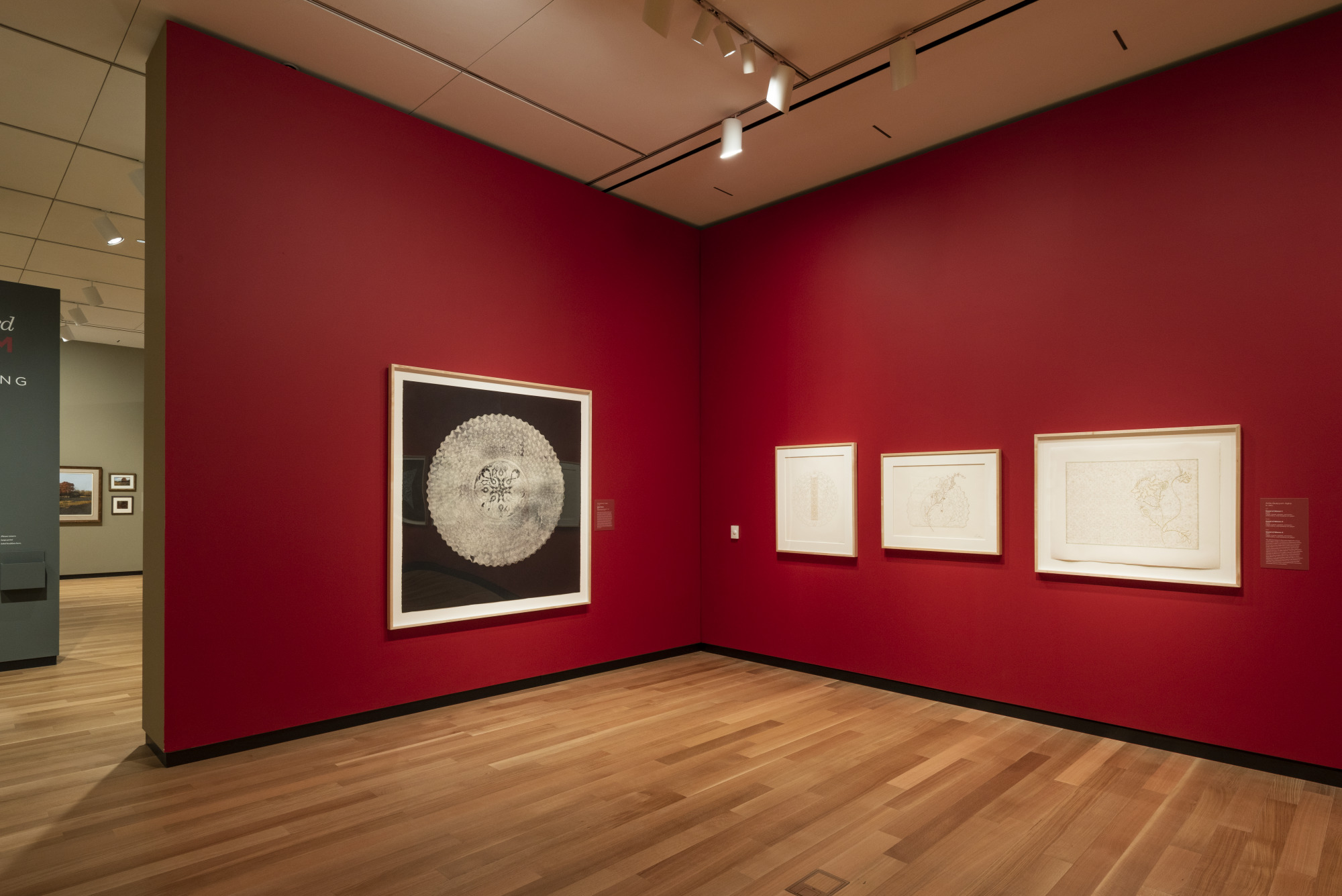 Installation view of the exhibition “Anila Agha: A Beautiful Despair.”
