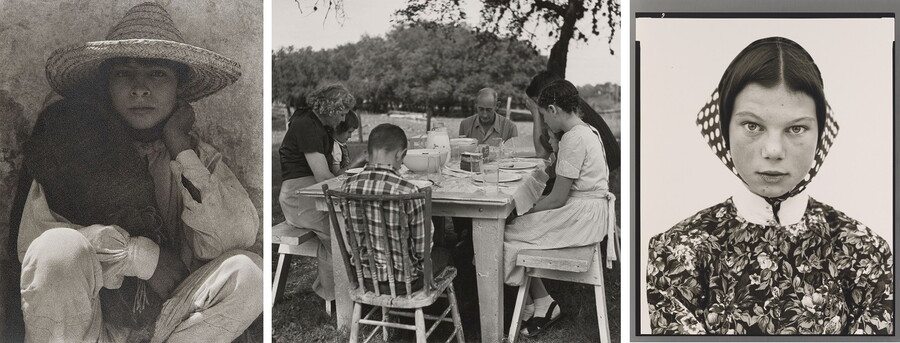 A selection of artwork from the &quot;Looking In: Photography from the Outside&quot; exhibition.