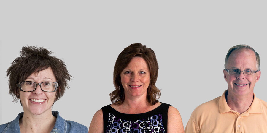 Headshots of Coy Fagras, Ronda Nabity, and Dan Stoyak.