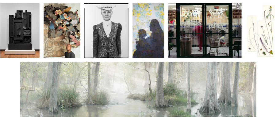 A selections of images from the 2023 exhibition announcement.