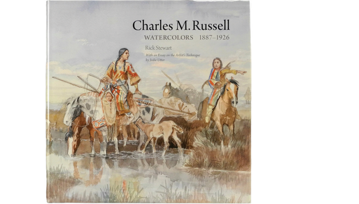 Cover of the book "Charles M. Russell: Watercolors."