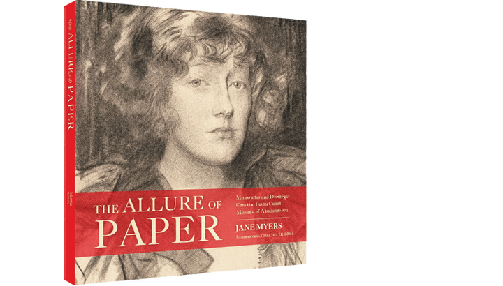 The cover of the catalogue for "The Allure of Paper."
