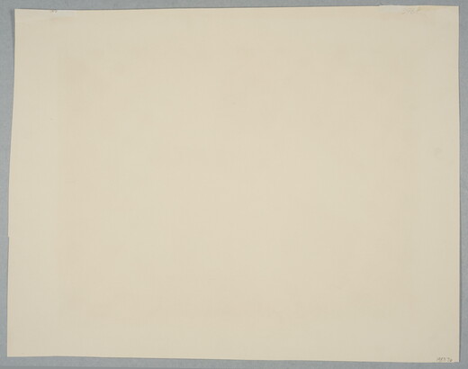 A black-and-white print of a cup of coffee, a pear, an apple, a napkin, and half of an apple on a checkered tablecloth.