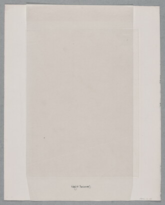 A black-and-white print of two human figures, heads only, with radiating gray-scale lines and shapes over a city skyline.