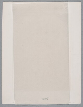 A black-and-white print of a city skyline from a bird's eye view, some buildings reaching up into billowing clouds.