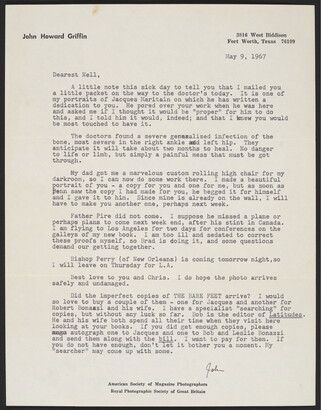 John Howard Griffin, American Society of Magazine Photographers 