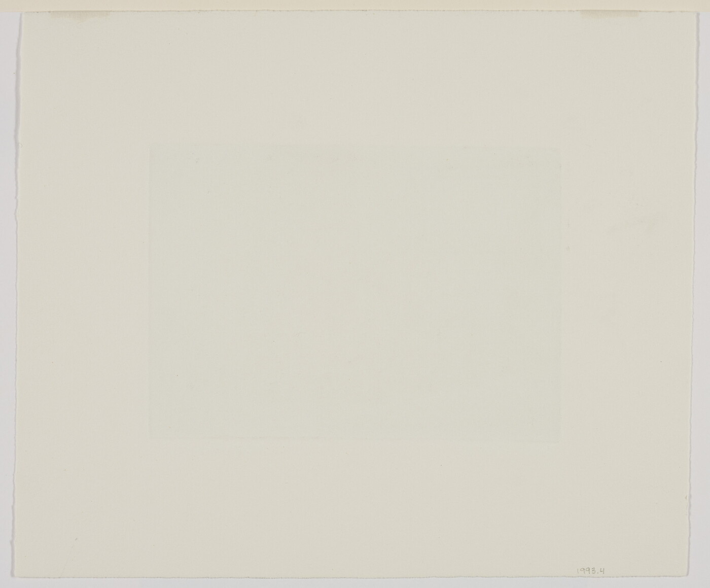 A black-and-white print of a woman seated in a chair combing a little girl's hair while a younger child plays close by.<br />