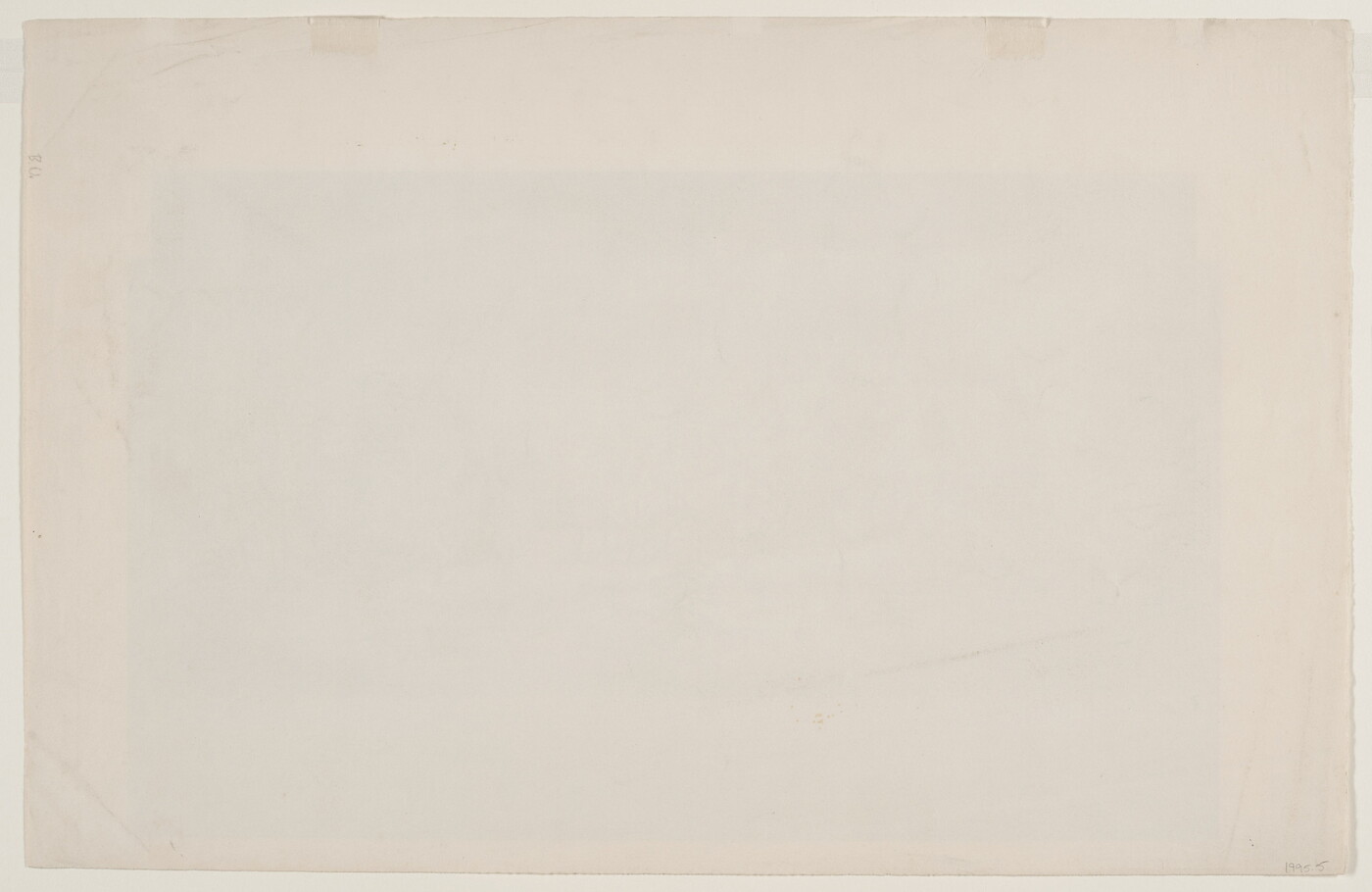 A black-and-white print of a three-story clapboard house and picket fence in a densely wooded landscape under a heavy sky.