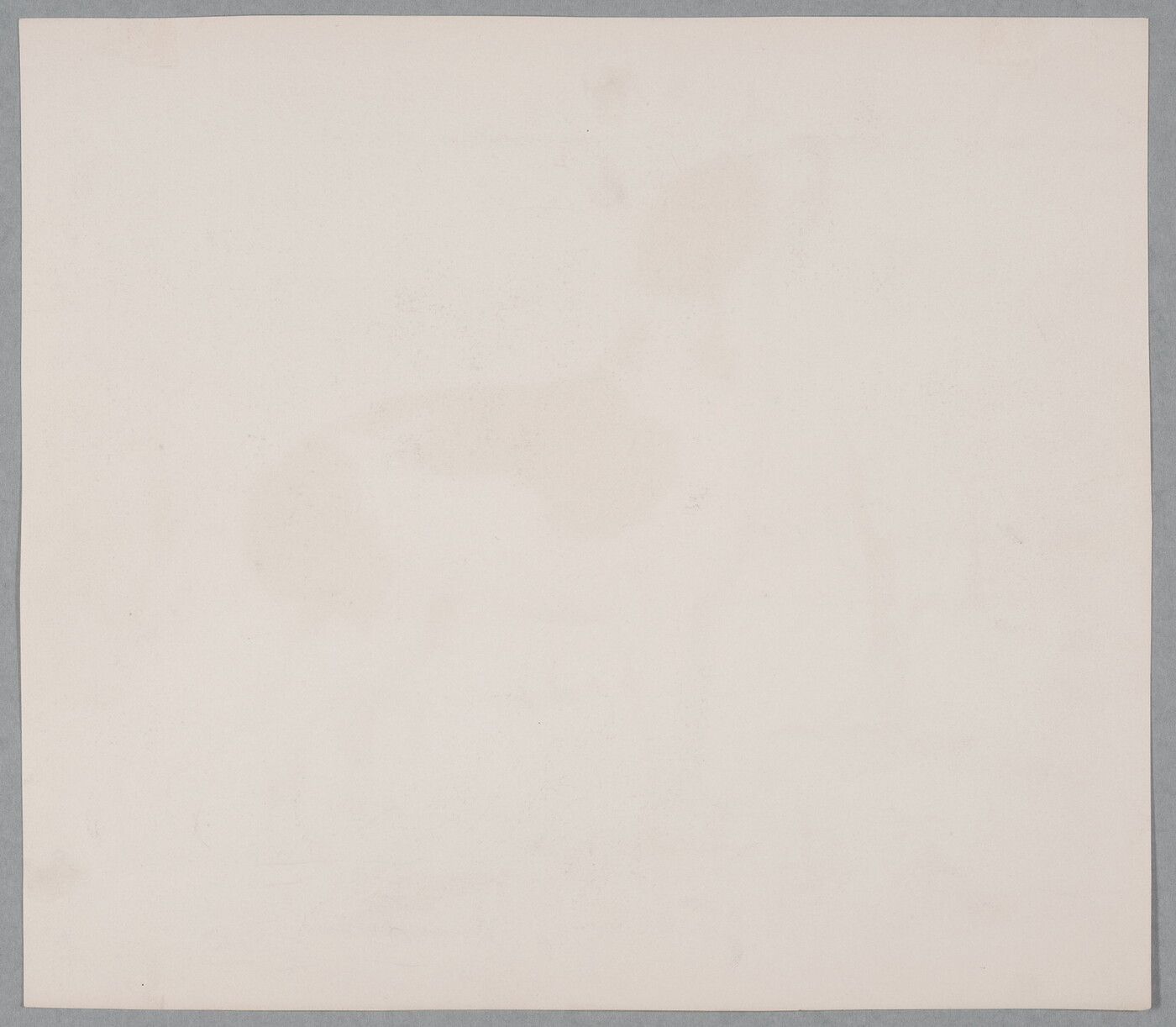 A black-and-white print of a black-and-white dog, tail tucked between its legs, standing alone outside in a desolate landscape.