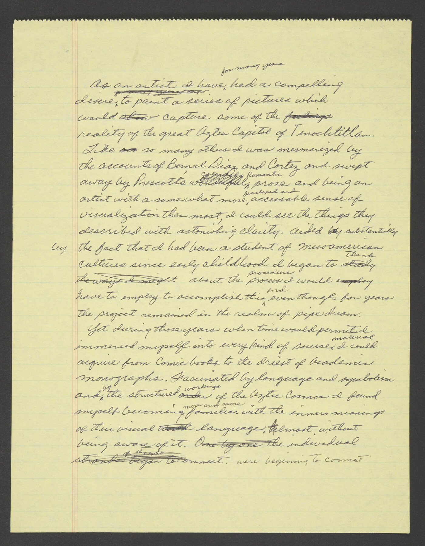 Draft Manuscript. n.d. | Amon Carter Museum of American Art
