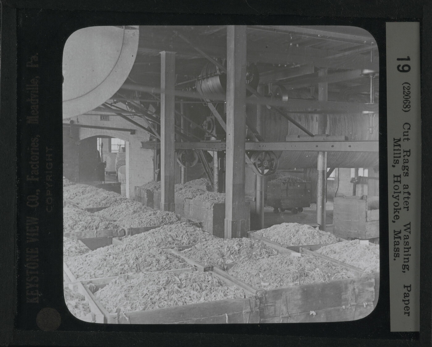 Cut Rags after Washing, Paper Mills, Holyoke, Mass. Amon Carter