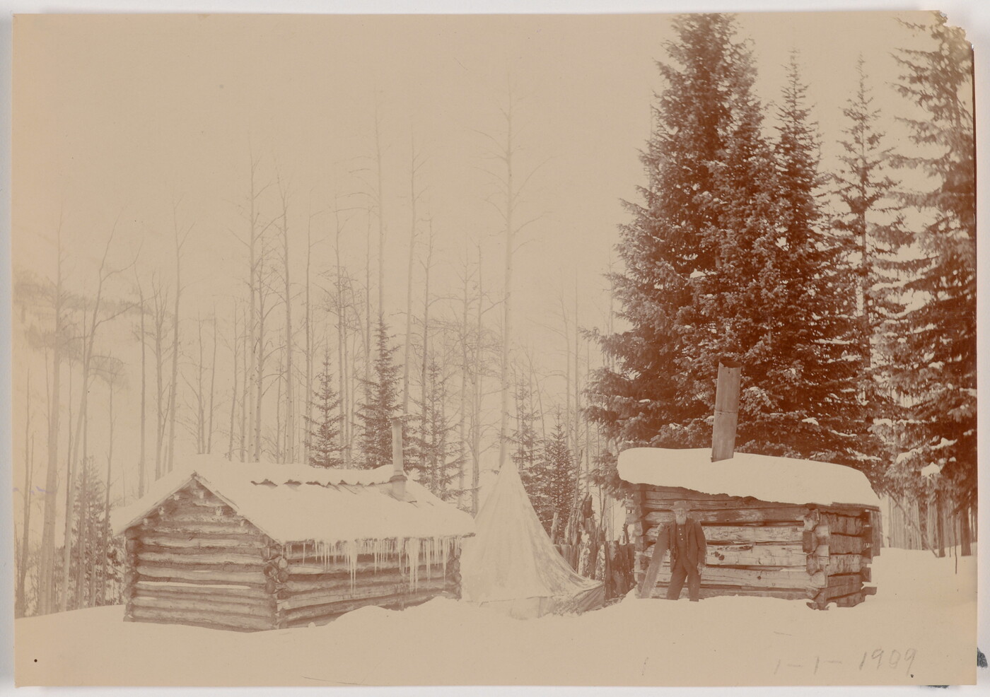 [Snowcovered cabins] Amon Carter Museum of American Art
