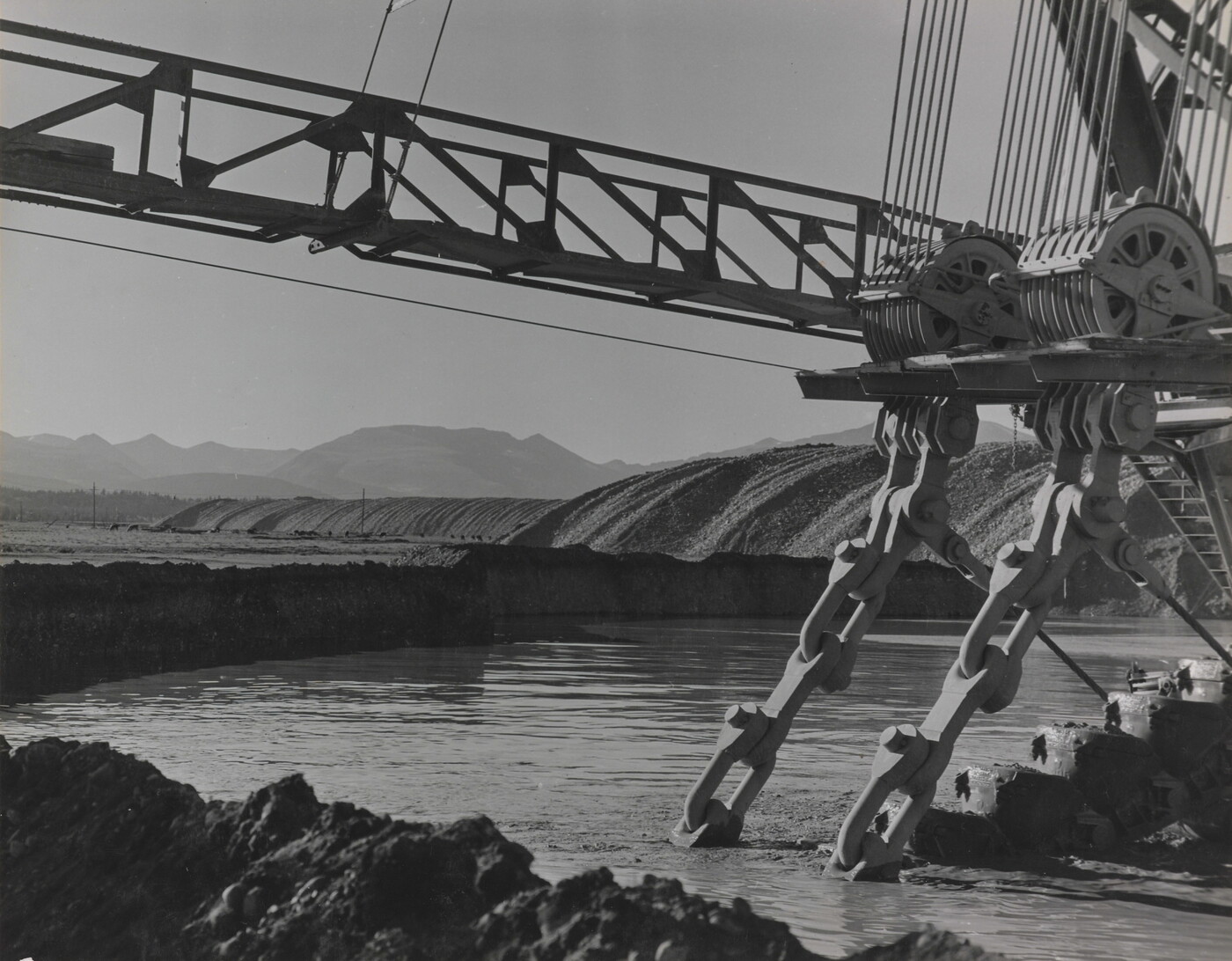 The Gold Dredge Boat, Fairplay, Colorado, Detail No. 4 Amon Carter