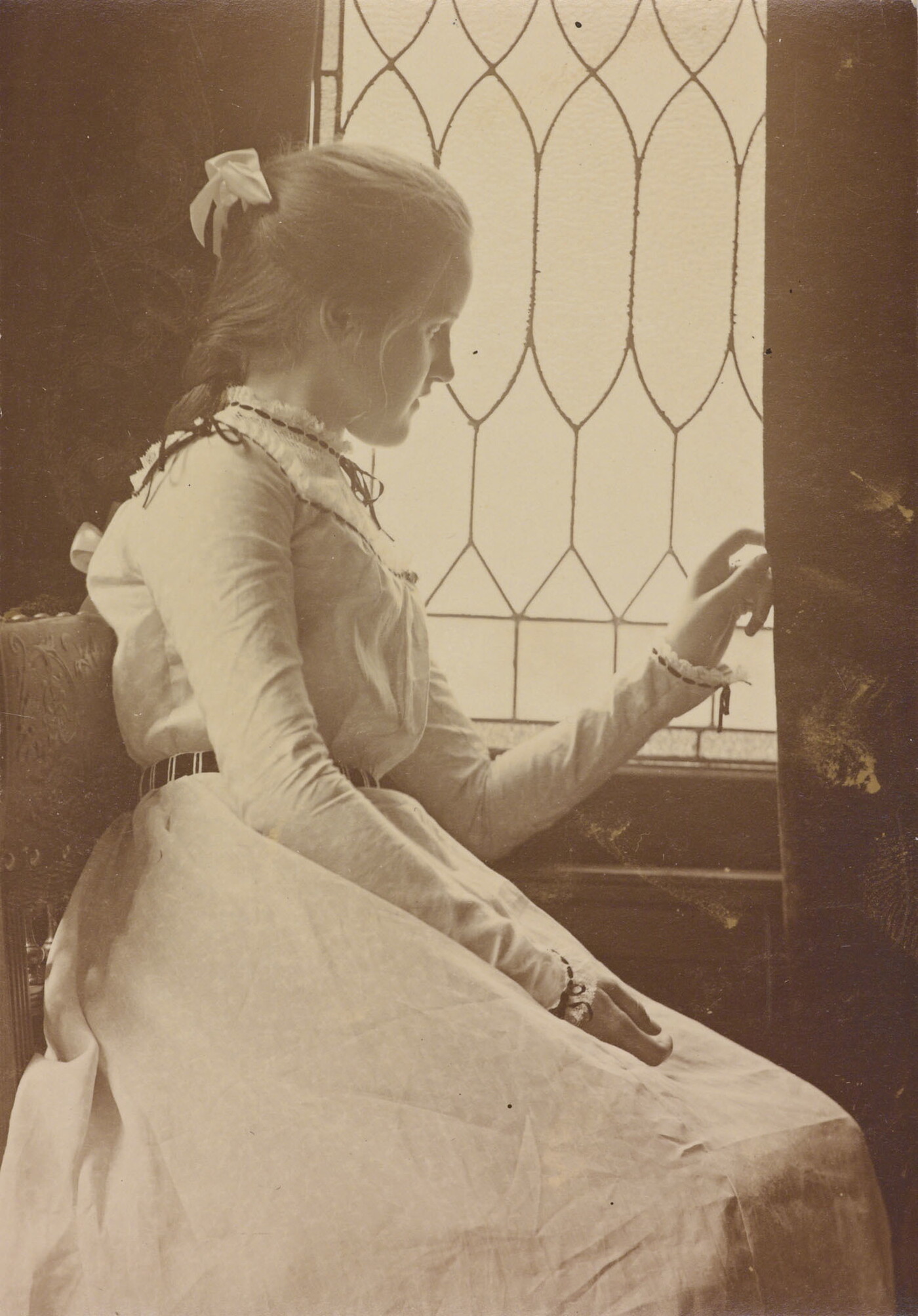[Portrait of Clara Sipprell by window] Amon Carter Museum of American Art
