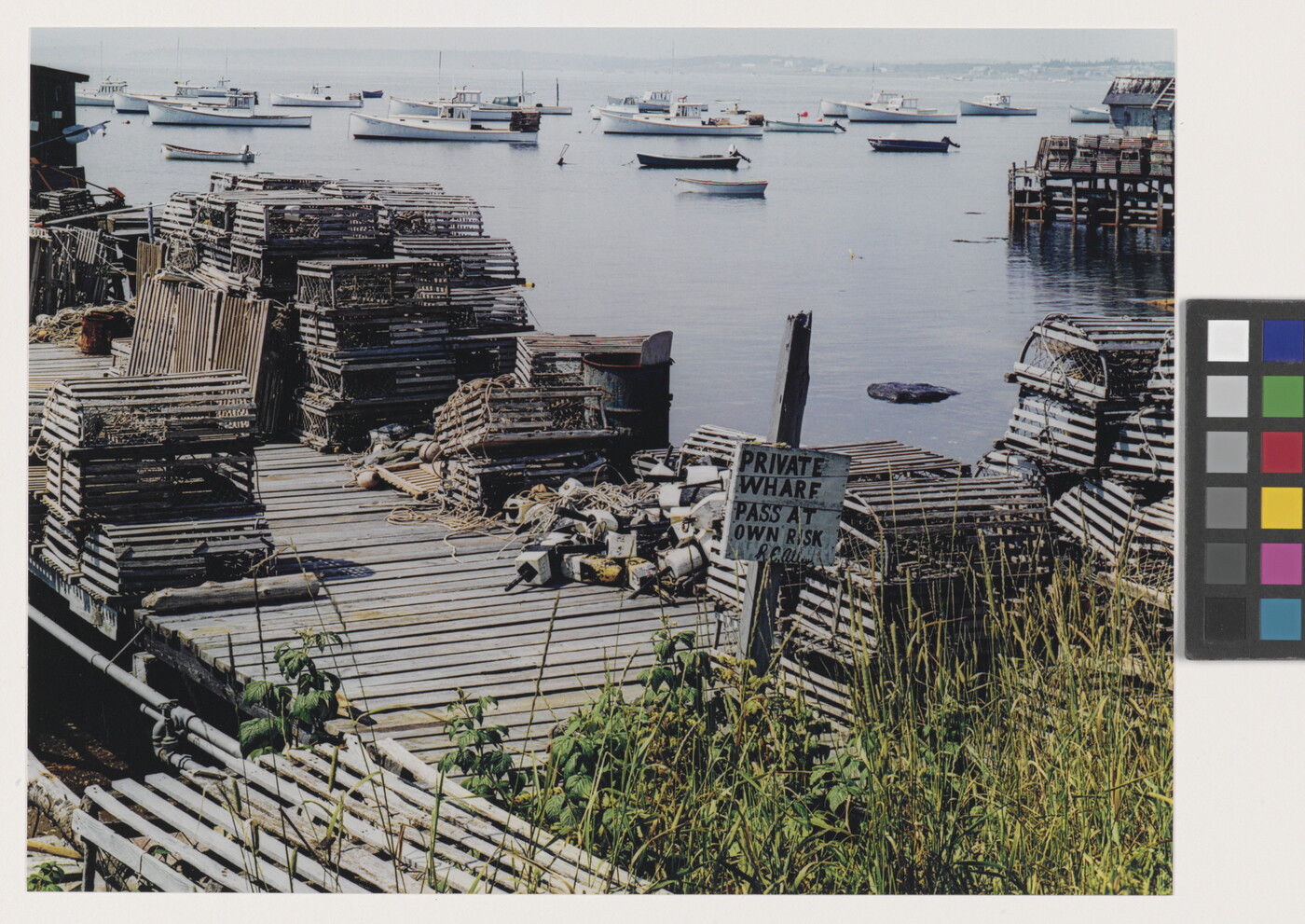 Private Wharf, Beal's Island, Jonesport, Maine, August 18, 1974 Amon