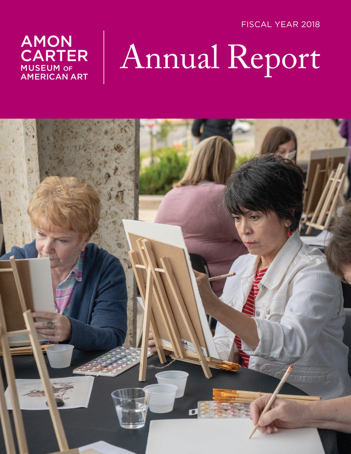 Cover page of the Carter's 2018 Annual Report.