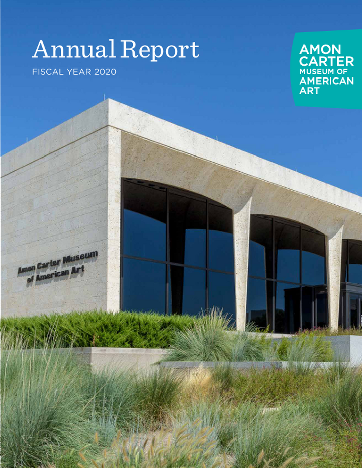 Cover page of the Carter's 2020 Annual Report.
