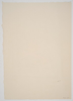 A black-and-white portrait print of a cartoon-like White man frowning.