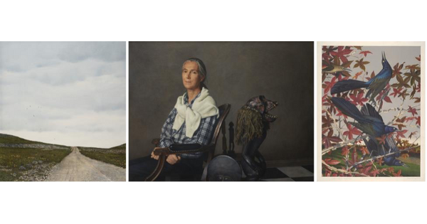 Selected artworks from the exhibition &quot;Imagined Realism.&quot;