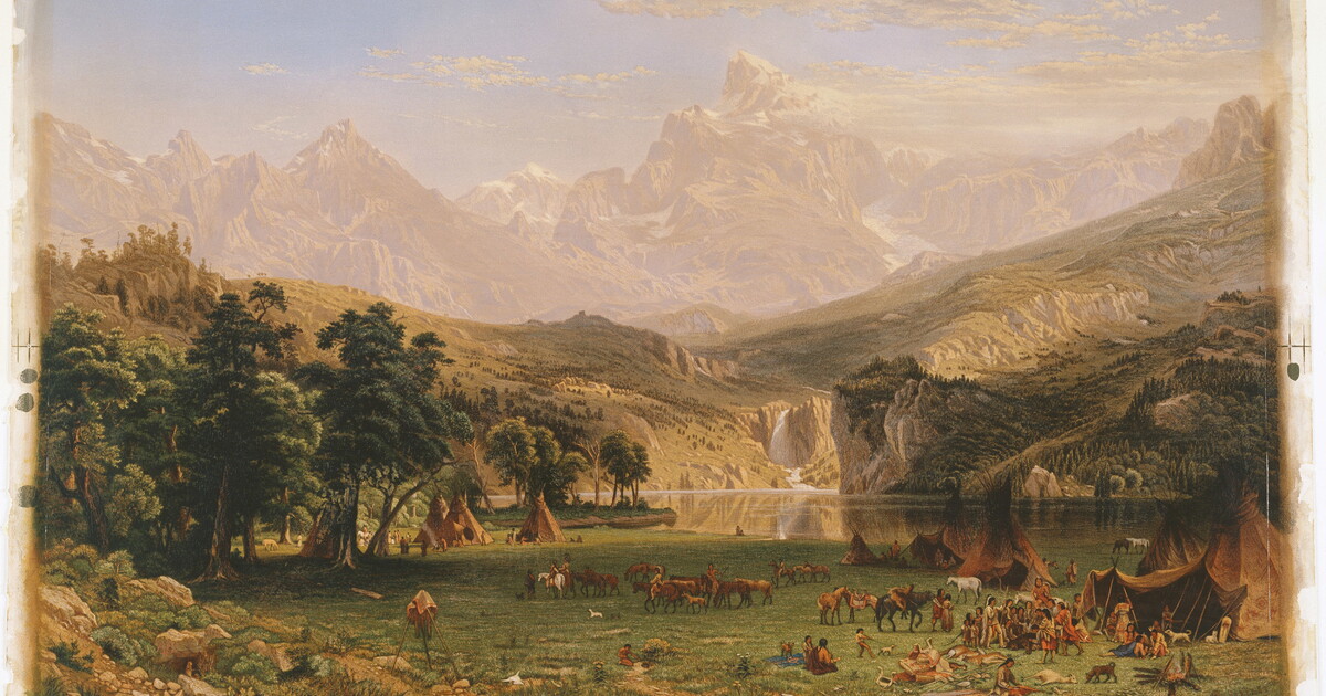 The Rocky Mountains, Lander's Peak | Amon Carter Museum of