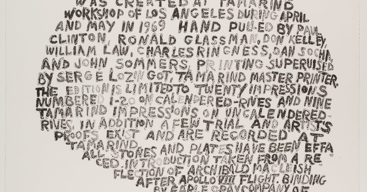 Untitled Colophon The Earth 14 Amon Carter Museum Of American Art