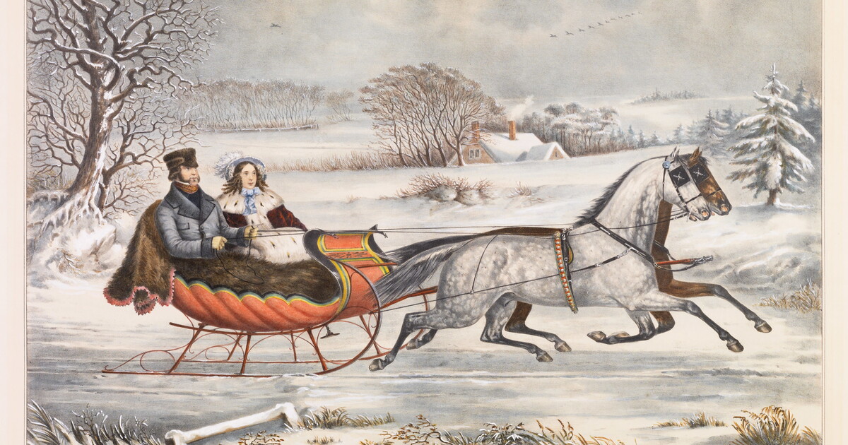 The Road, -- Winter. | Amon Carter Museum of American Art