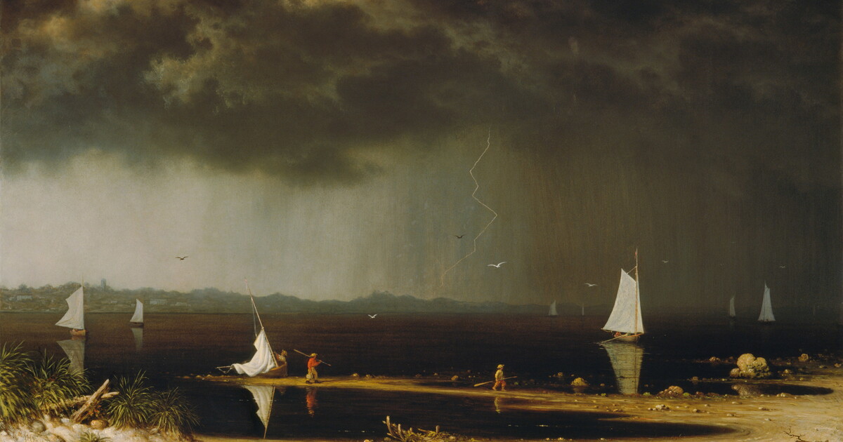 Thunder Storm on Narragansett Bay | Amon Carter Museum of American Art