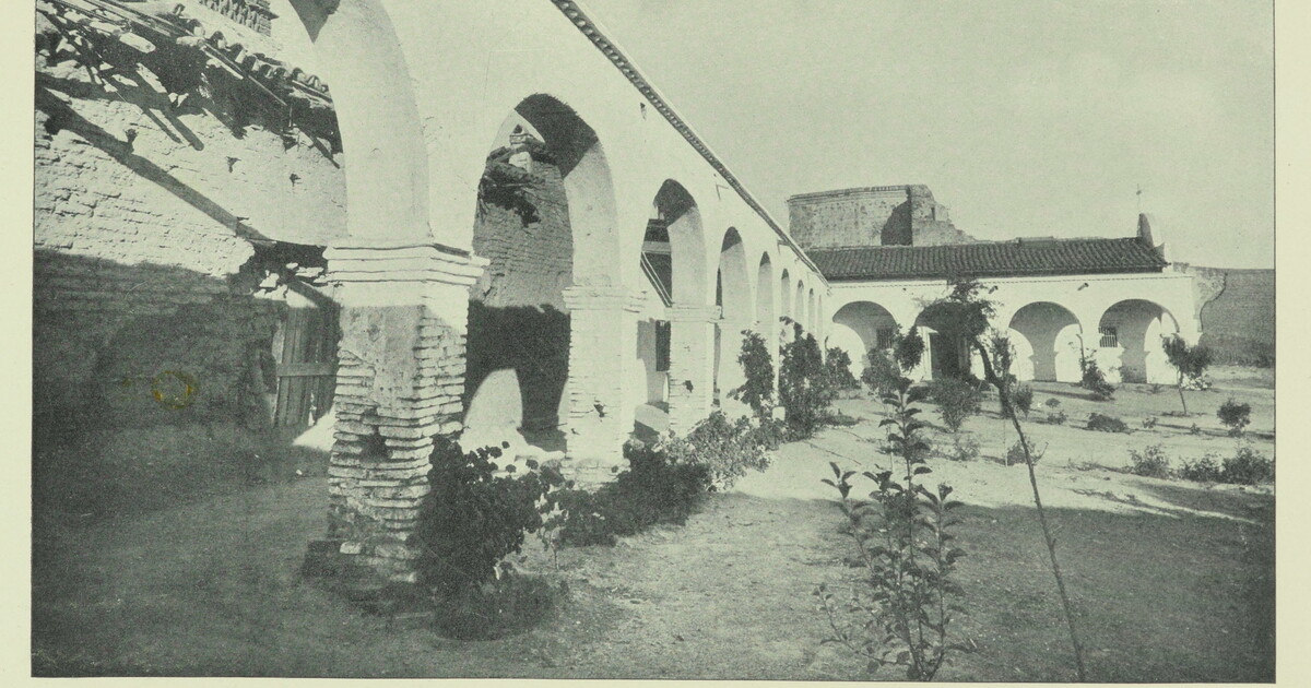 The Ruined Corridors of San Juan Capistrano. | Amon Carter Museum