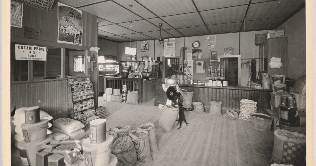 [Feed store interior, Wray, Colorado] | Amon Carter Museum of American Art