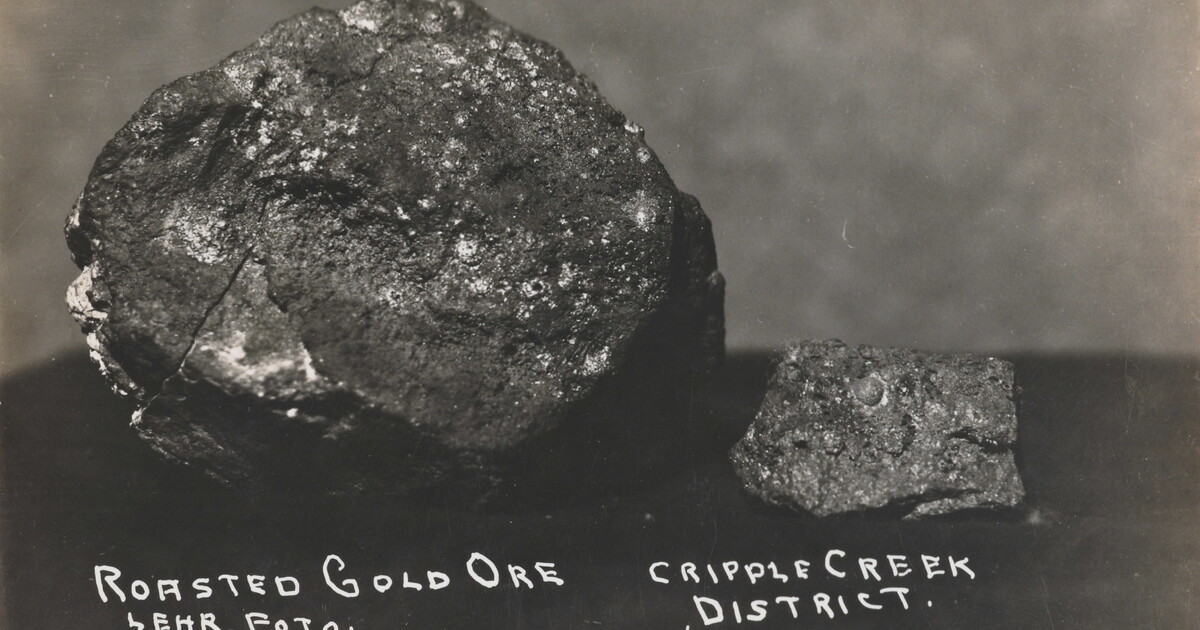 Roasted Gold Ore, Cripple Creek District | Amon Carter Museum of