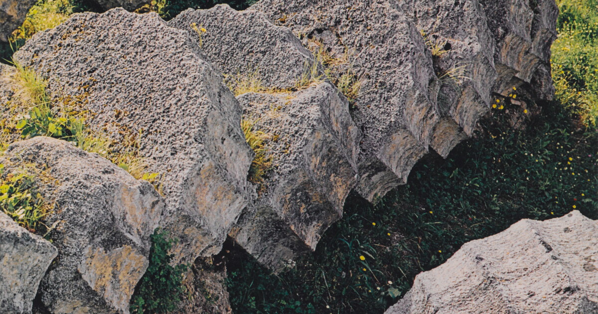 Fallen Columns, Temple of Zeus, Olympia, Greece, April 14, 1967 | Amon ...