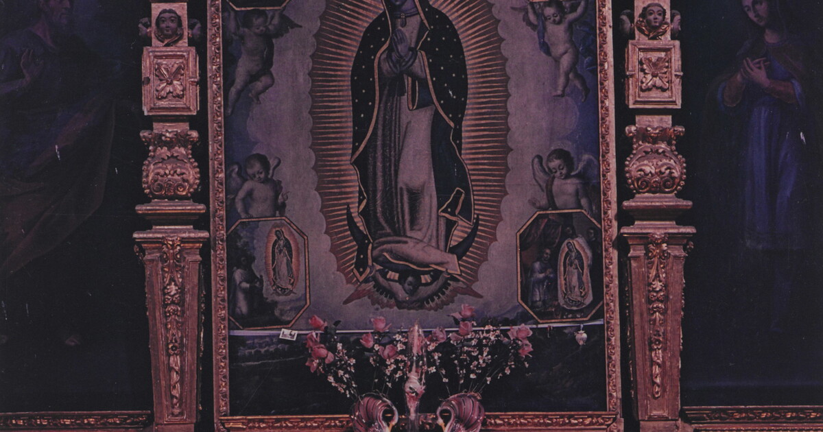 Guadalupe Painting, Acolman, Mexico, January 18, 1956 | Amon