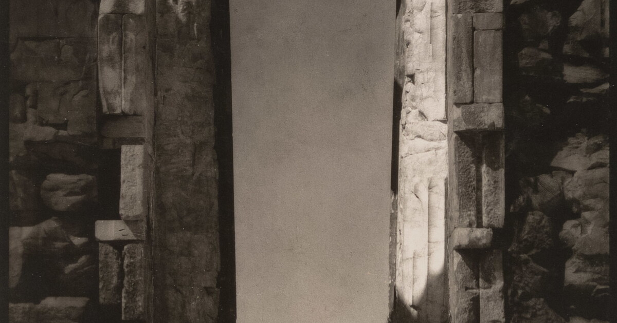 Isadora Duncan, Parthenon, Athens | Amon Carter Museum of American Art